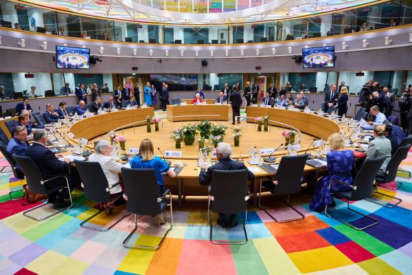 Consiglio dell'Unione Europea- persone in riunione